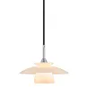 SCANDINAVIA suspension diam.20 opal/chrome g9
