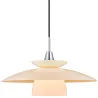SCANDINAVIA suspension diam.40 opal/chrome