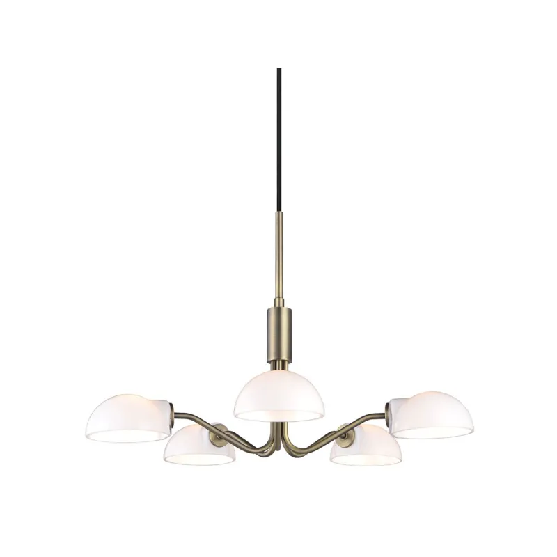 Kjdiam.benhavn mini lustre, antique 5 X G9