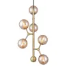 ATOM Vertical laiton antique et ambre, 6xG9