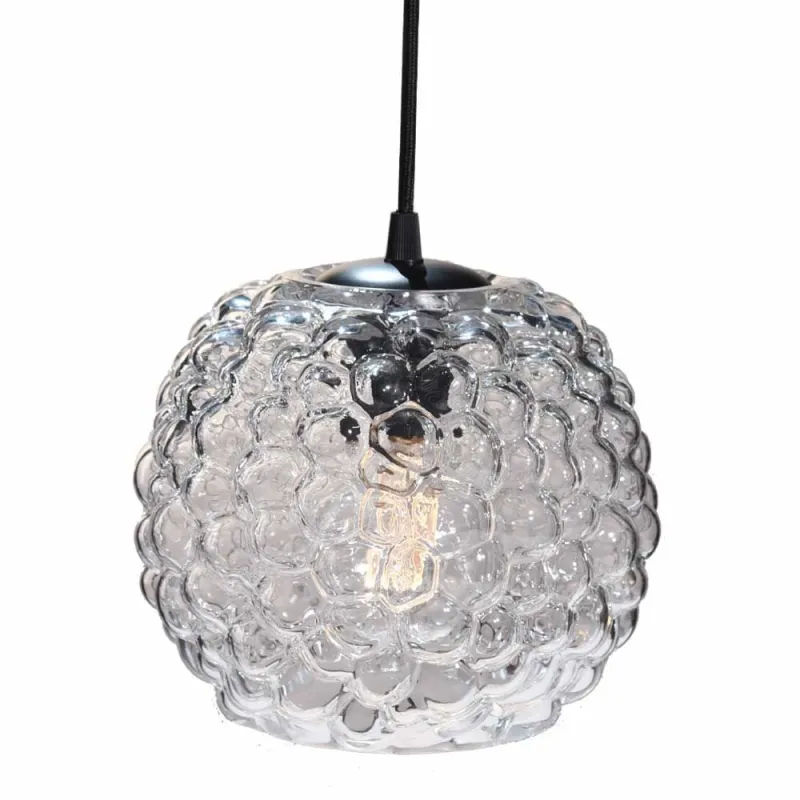 Grape suspension transparent E27 diam.20cm