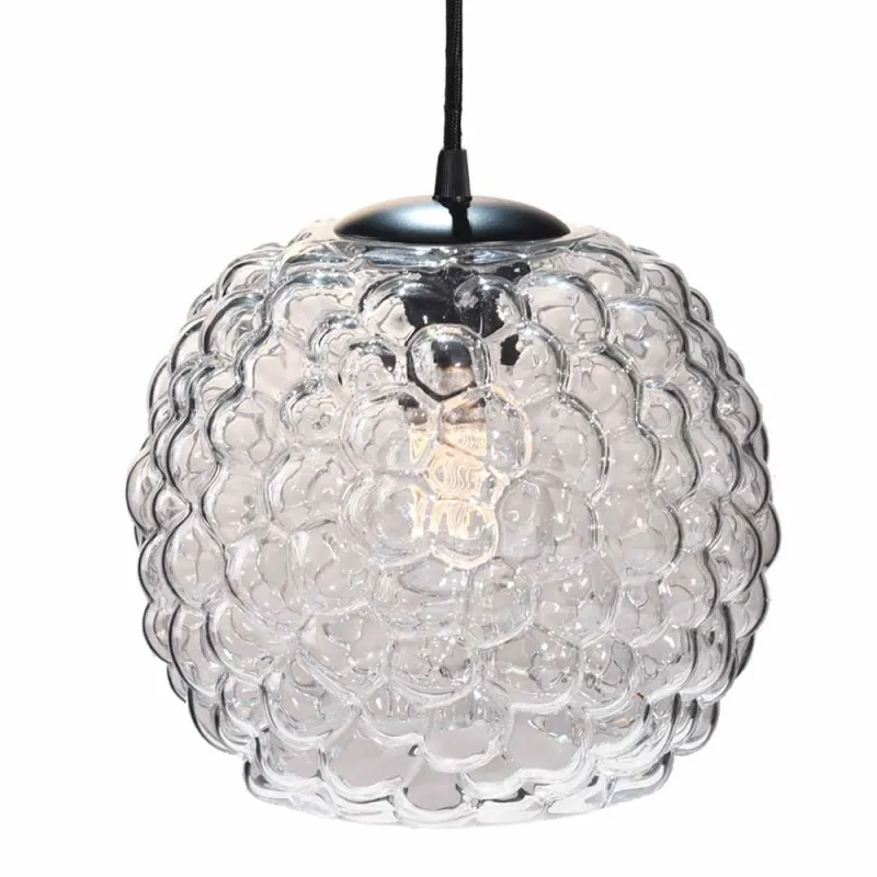 Grape suspension transparent E27 diam.25cm