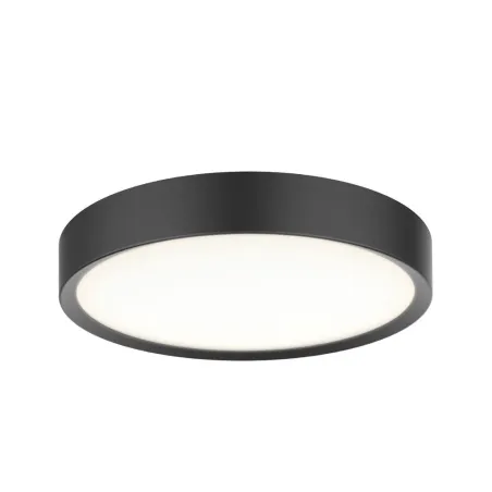 LED plafonnier "UNIVERSAL" 3 step Ø28 12W IP44, noir
