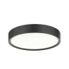 LED plafonnier "UNIVERSAL" 3 step Ø28 12W IP44, noir