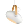 D.C  suspension Ø26 E27, blanc / chêne