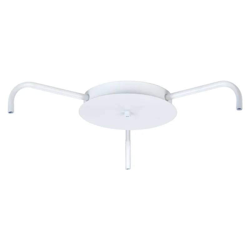 Patère 4 lampes blanc