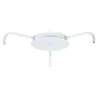 Patère 4 lampes blanc