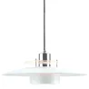 SØRUP suspension Ø40 blanc/chrome