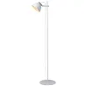 ARHUS lampadaire 1L  diam.18 G9,  blanc / bois