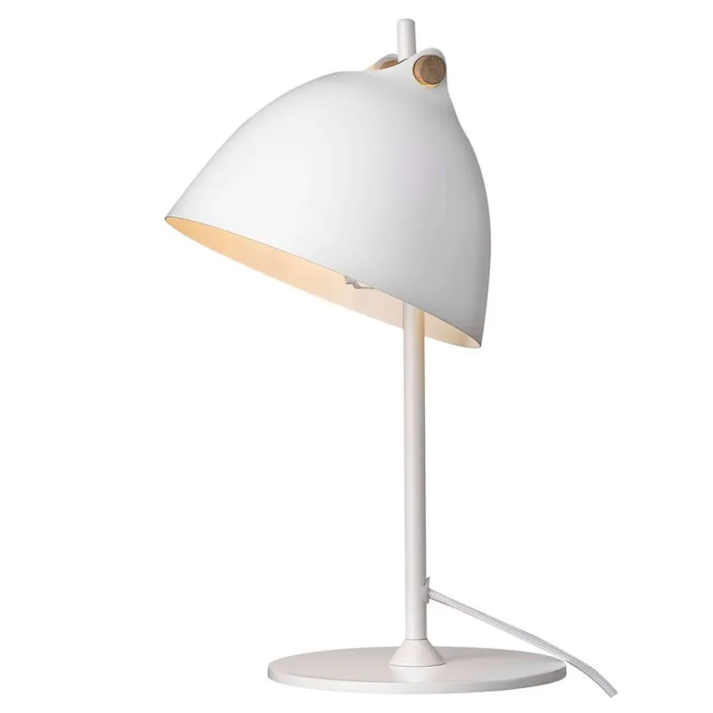ARHUS lampe à poser diam.18 G9,  blanc / bois