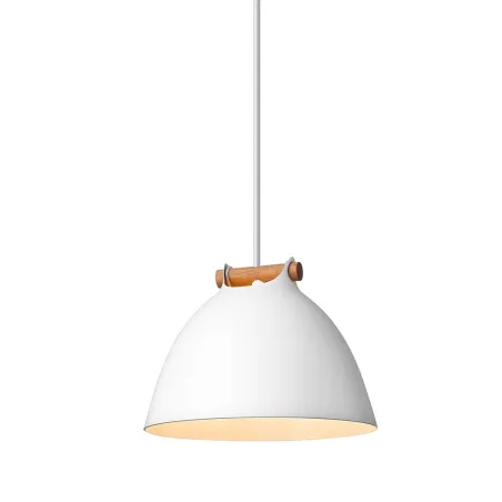 ARHUS suspension diam.18cm G9,  blanc / bois