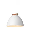 ARHUS suspension diam.24cm E27,  blanc / bois