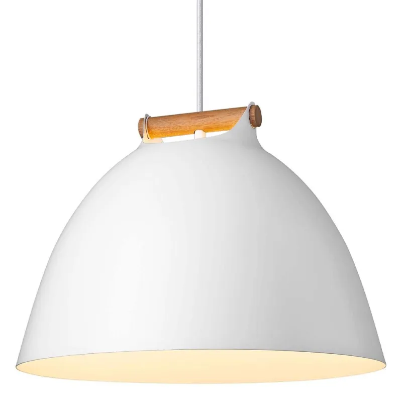 ARHUS suspension diam.40 E27,  blanc / bois