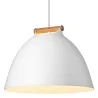 ARHUS suspension diam.40 E27,  blanc / bois