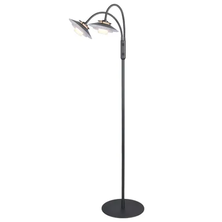 1123  lampadaire 2L diam.13 G9,  Gun-noir