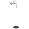 1123  lampadaire 2L diam.13 G9,  Gun-noir