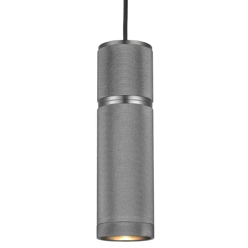 Halo- the suspension, suspension cylindre Metal gun noir diam.12 2,5m cable