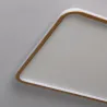 Applique plafonnier led 30w cct-métal rectangulaire 110cm-1800lm