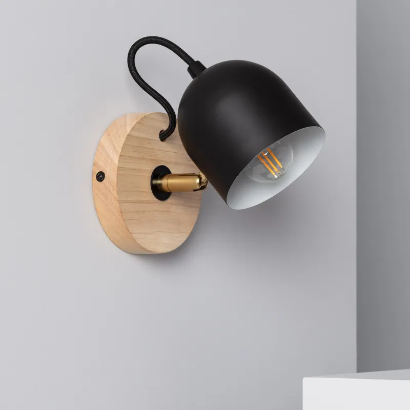 applique-murale-support-bois-et-metal-noir-culot-e27