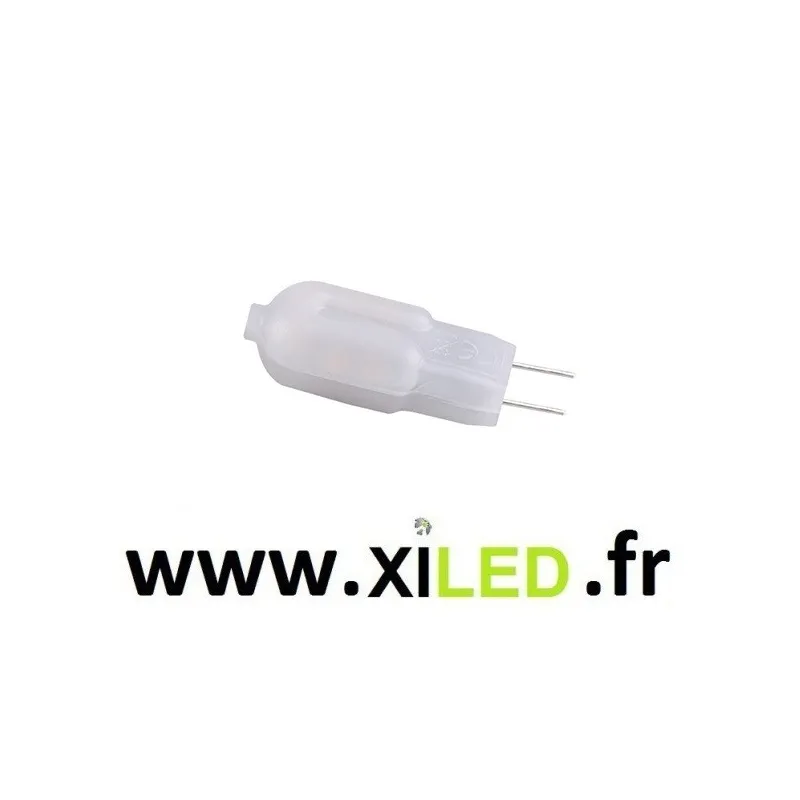 Ampoule g4 led 12v ac/dc-270°- 100 lumens-blanc chaud 3000k