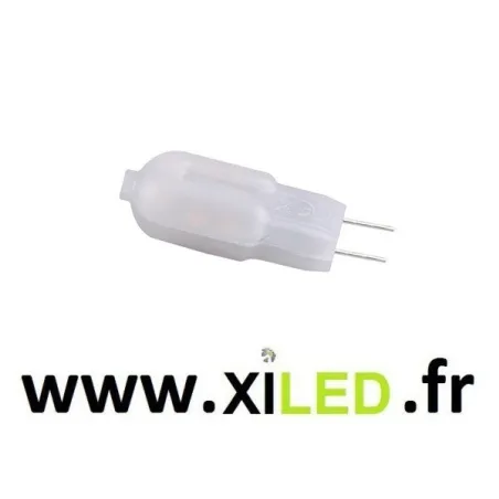 Ampoule g4 led 12v ac/dc-270°- 100 lumens-blanc chaud 3000k