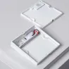 Applique balisage extérieur 4w led mural carre-135 lumens étanche ip54