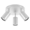 Applique spot sdb TENOR GU10 3C BLANC ip44