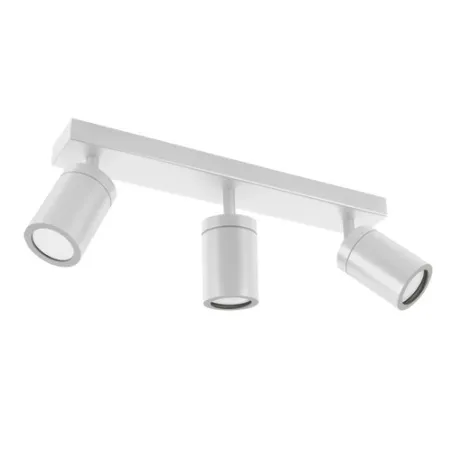 Applique spot sdb TENOR GU10 3L BLANC ip44