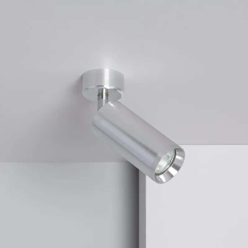 applique-murale-ou-plafond-spot-patere-orientable-gris-aluminium-culot-gu10