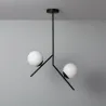 plafonnier-2-tetes-bras-metal-noir-et-boules-culot-e27