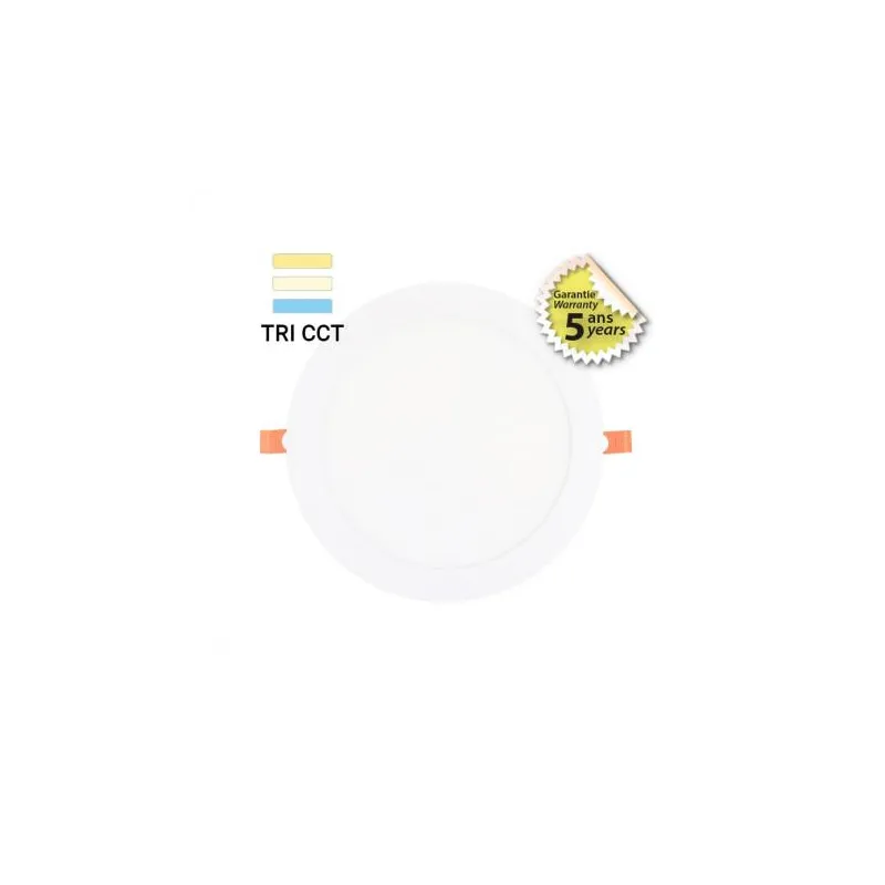 Spot Encastrable LED CCT 12W Blanc Ø175 mm Dimmable 3000K-6000K