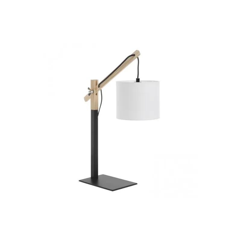 Lampes à poser BRITTA IP20 E27 60W Noir - Pas cher