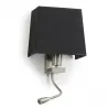 Plafond FIRENZE E27 23W+LED 3W 1int. Niq Sat - Pas cher