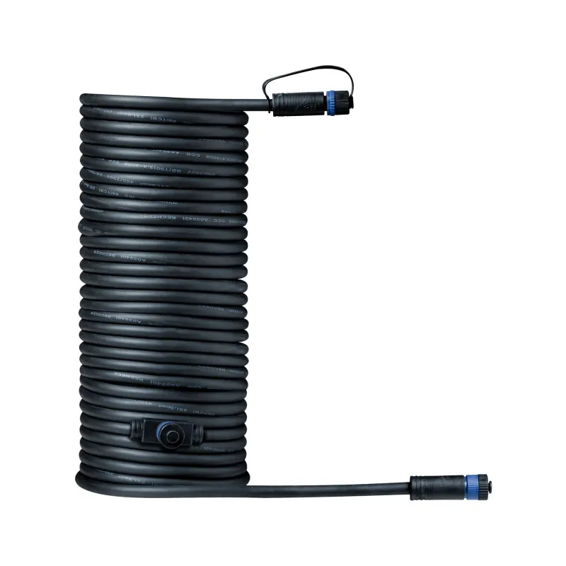 Câble Plug & Shine IP68 10 m Noir 