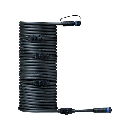 Outd Plug & Shine Câble 10m 1 in-5 out IP68 2x1,5qmm H07RN-F noir -...