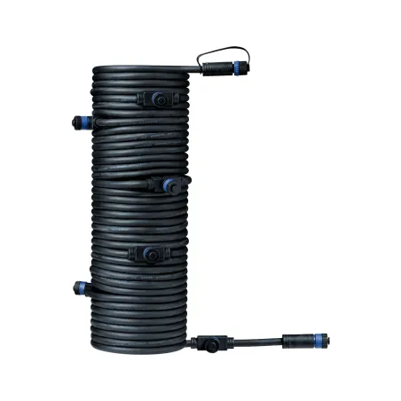 exterieur pleug & play Câble 15m IP68 2x1,5qmm H07RN-F noir