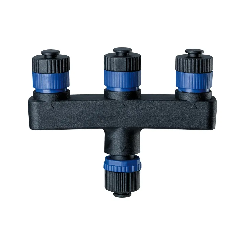 Distributeur 3x Plug & Shine IP68 Noir