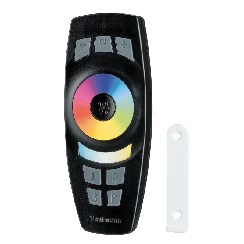 SmartHome ZB Gent Télécommande 2xAAA Avec support mural Noir plasti...