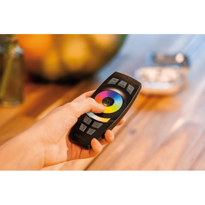 SmartHome ZB Gent Télécommande 2xAAA Avec support mural Noir plasti...