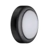 Applique 230V Cone Wall IP44 8W 3000K plastique gris - Pas cher