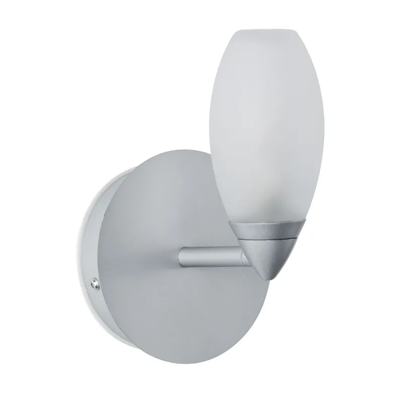 applique Carina IP44 max. 28W G9 chrome mat/Satin 230V Métal/Verre