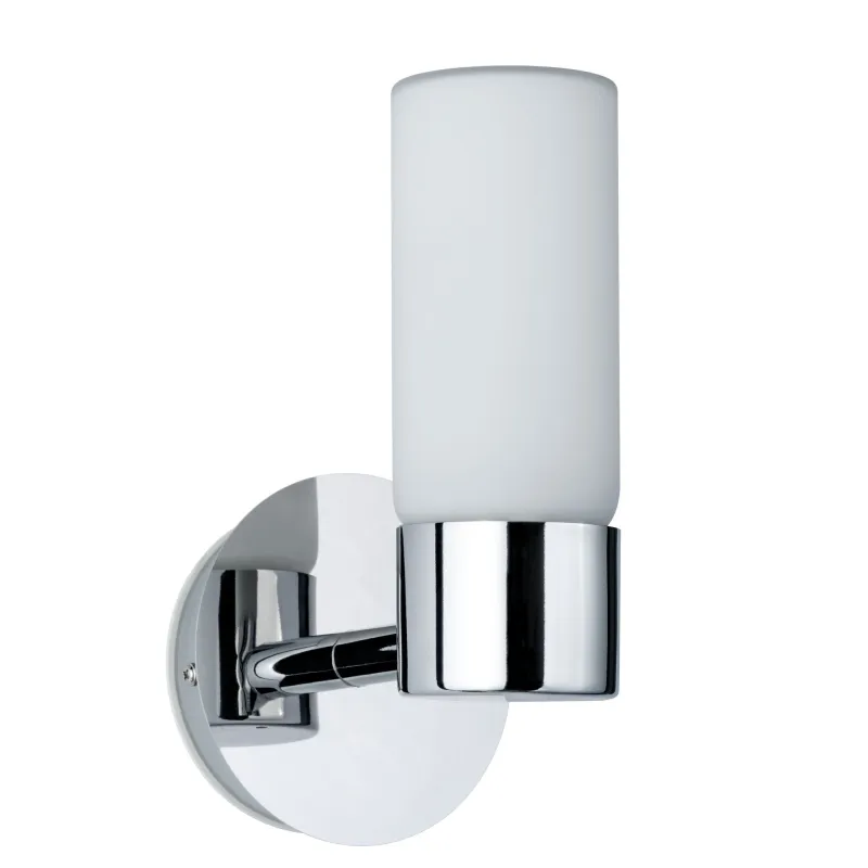 applique salle de bain Eleon IP44 max. 33W G9 chrome/Satin 230V Métal/Verre