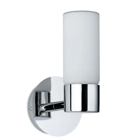 applique salle de bain Eleon IP44 max. 33W G9 chrome/Satin 230V Métal/Verre