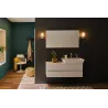 applique salle de bain Eleon IP44 max. 33W G9 chrome/Satin 230V Métal/Verre