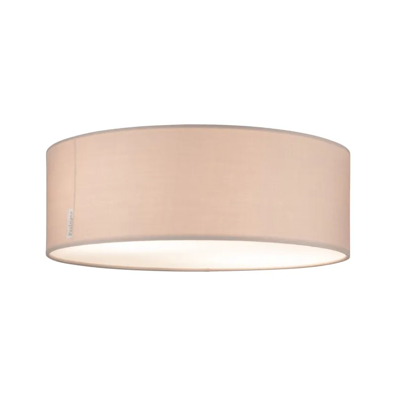 Plafonnier WallCeiling Mari max.2x20W E27 Beige 230V tissu - Pas cher