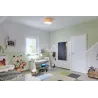 Plafonnier WallCeiling Mari max.2x20W E27 Beige 230V tissu - Pas cher