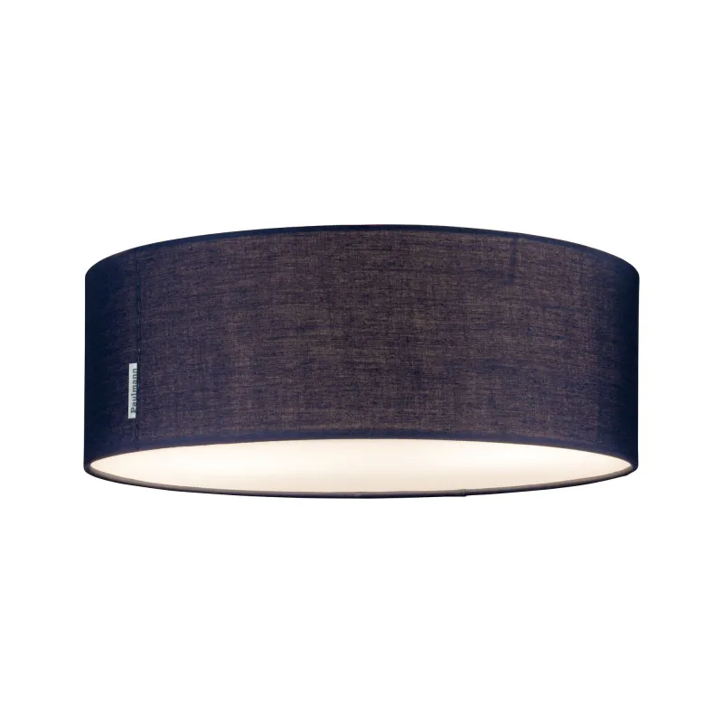 Plafonnier WallCeiling Mari max.2x20W E27 Bleu 230V tissu - Pas cher