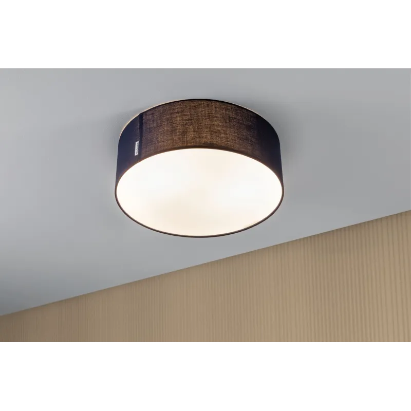 Plafonnier WallCeiling Mari max.2x20W E27 Bleu 230V tissu - Pas cher