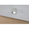 WallCeiling Argun LED 1x4,8W Blanc Alu brossé 230 V, métal - Pas cher