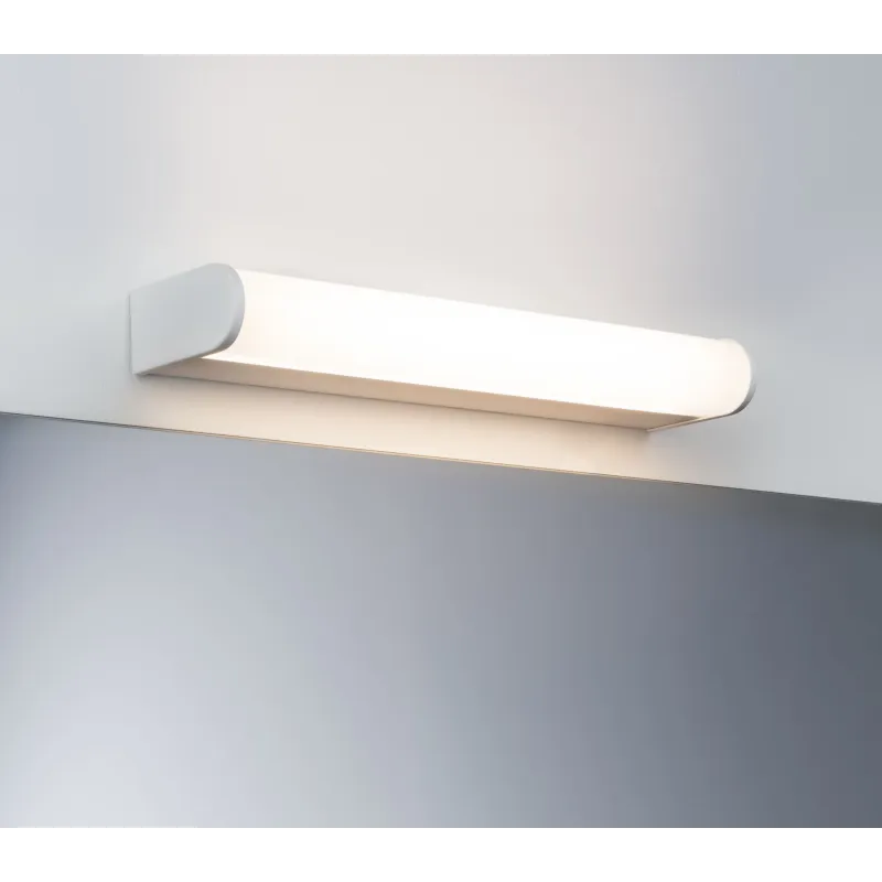 applique réglette miroir Arneb IP44 LED 1x9W blanc 230 V aluminium / acrylique